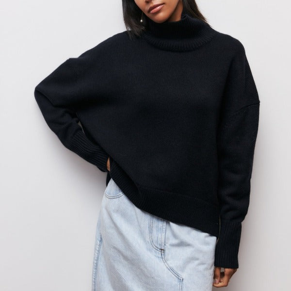 Noa | Maglione Elegante con Collo Alto