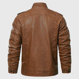 Giacca Biker in Pile