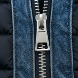 Pavel - Giacca in denim ibrida trapuntata