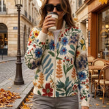 Tabitha™ | Giardino Botanico Zip Cardigan Floreale
