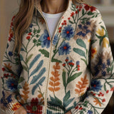 Tabitha™ | Giardino Botanico Zip Cardigan Floreale
